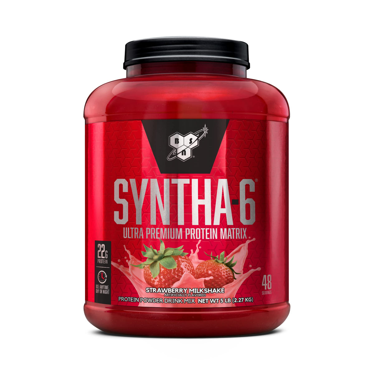BSN SYNTHA-6 Premium Protein Powder, Vanilla Ice Cream, 28 Servings