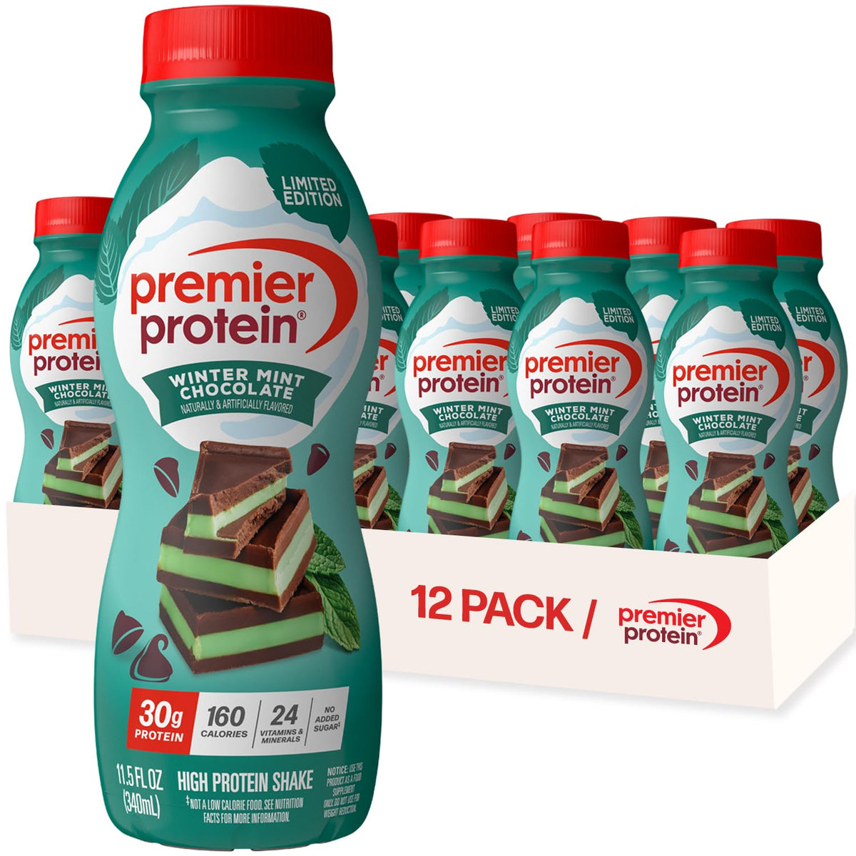 Premier Protein LIMITED EDITION 30g Shake, Orange Cream Swirl, 12 Pack