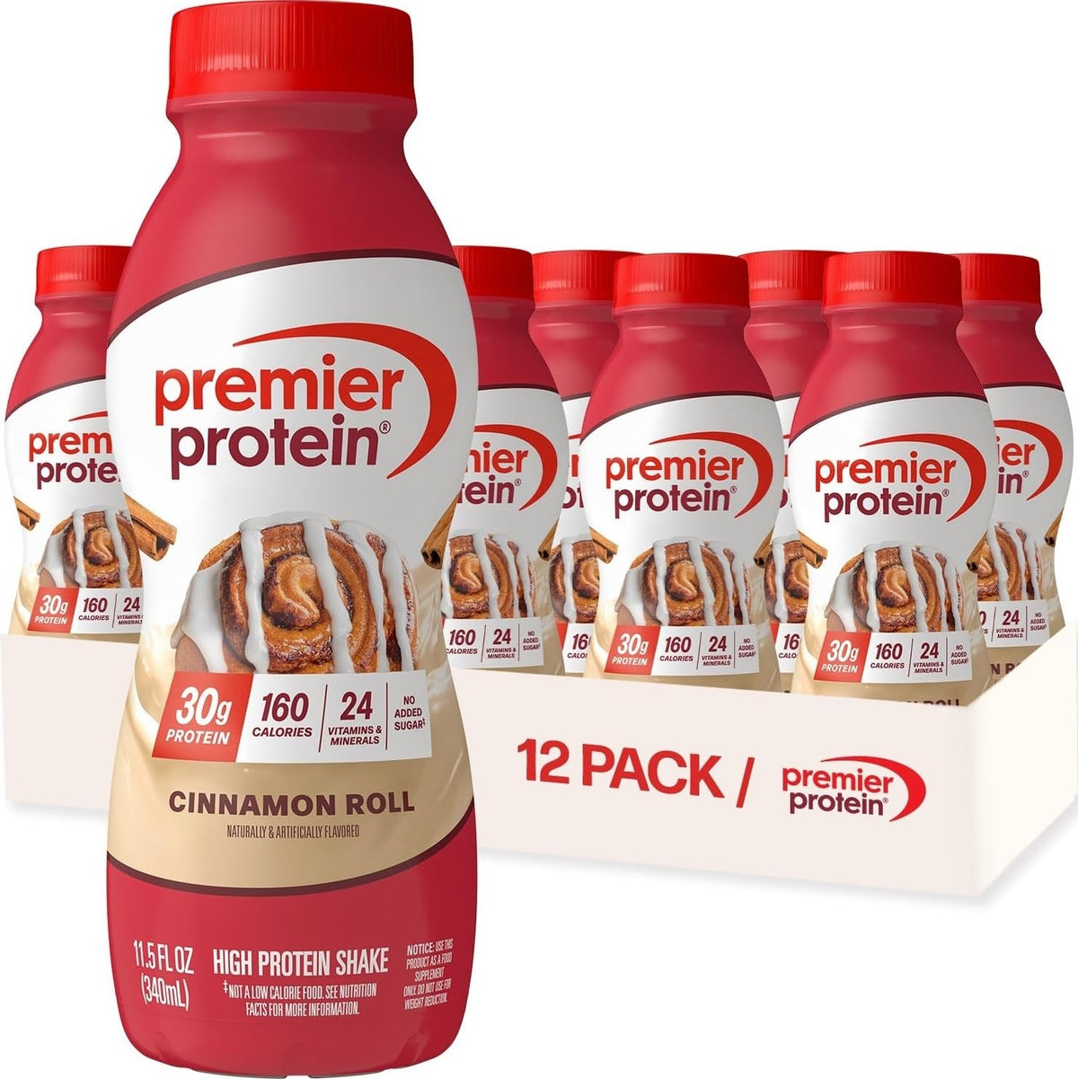 Premier Protein LIMITED EDITION 30g Shake, Orange Cream Swirl, 12 Pack