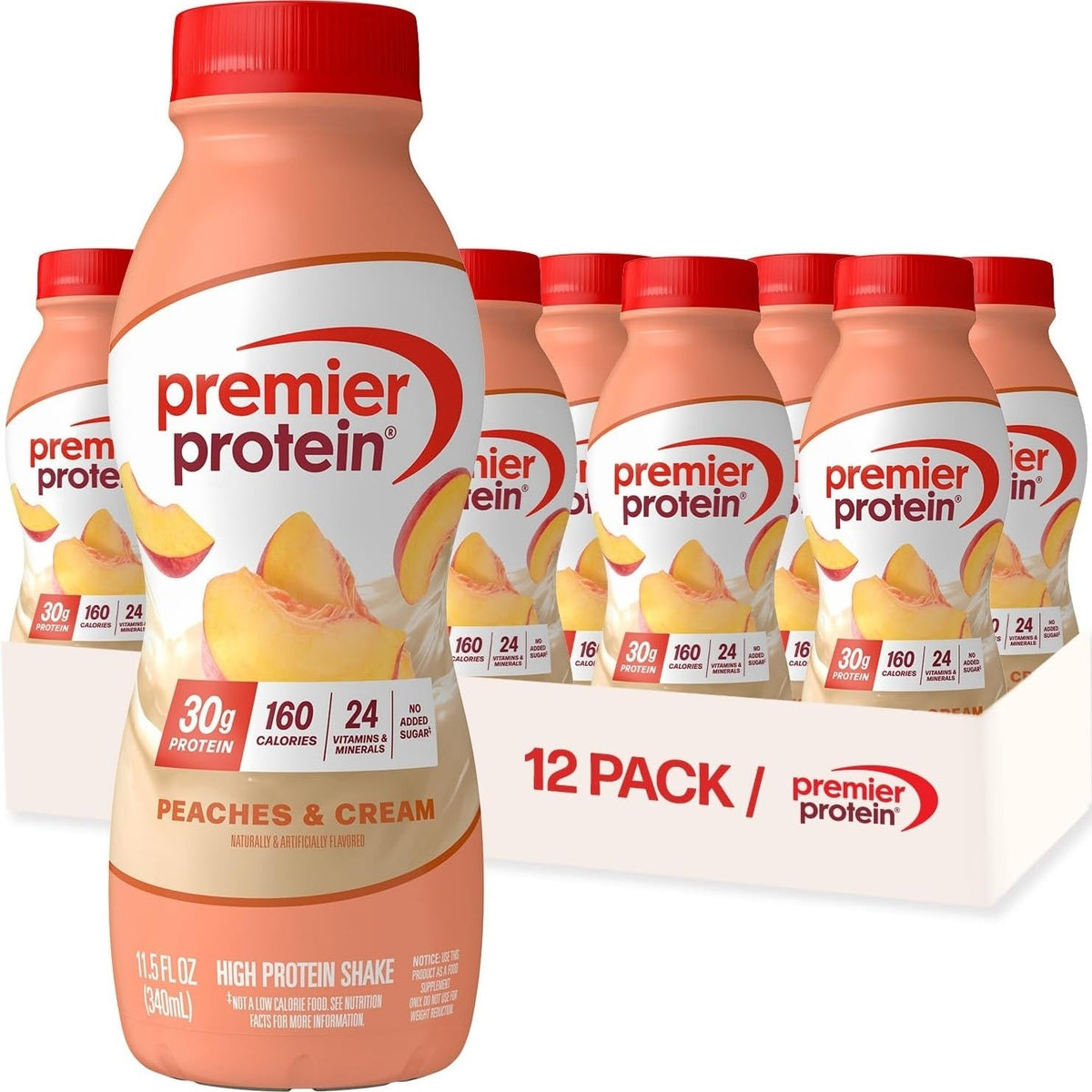 Premier Protein LIMITED EDITION 30g Shake, Orange Cream Swirl, 12 Pack